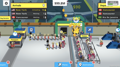 Idle Tap Airport Screenshot