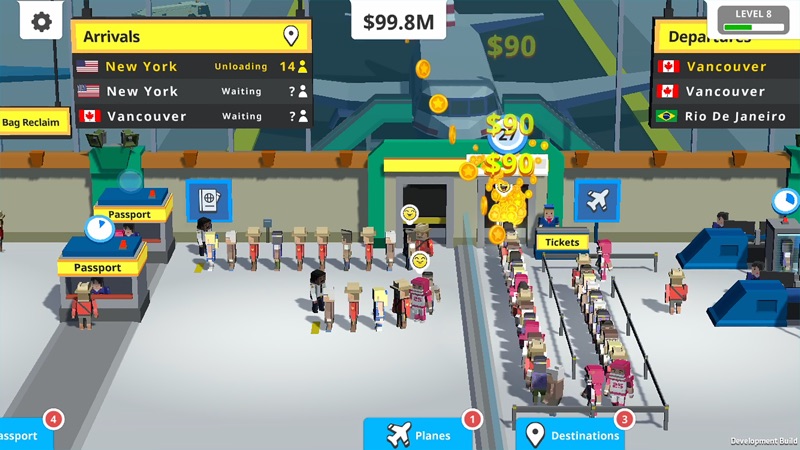 Idle Tap Airport screenshot 1