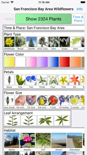SF Bay Area Wildflowers screenshot 1