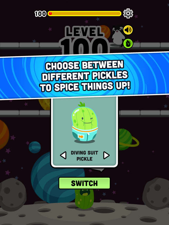 Cats vs Pickles iPad screenshot 2 - Games app