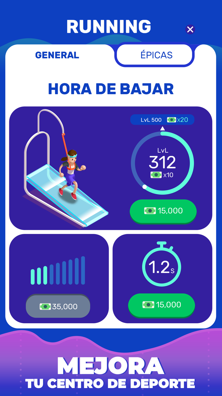 Idle Fitness Gym Tycoon - Game Hack screenshot 3 - iOS game interface