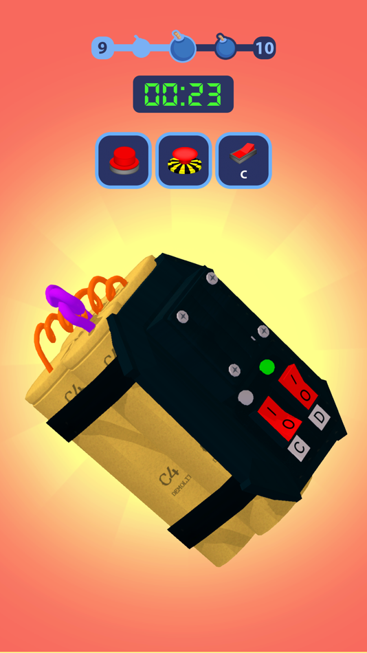 #3. Defuse The Bomb 3D (iOS) 由: Izyplay Game Studio