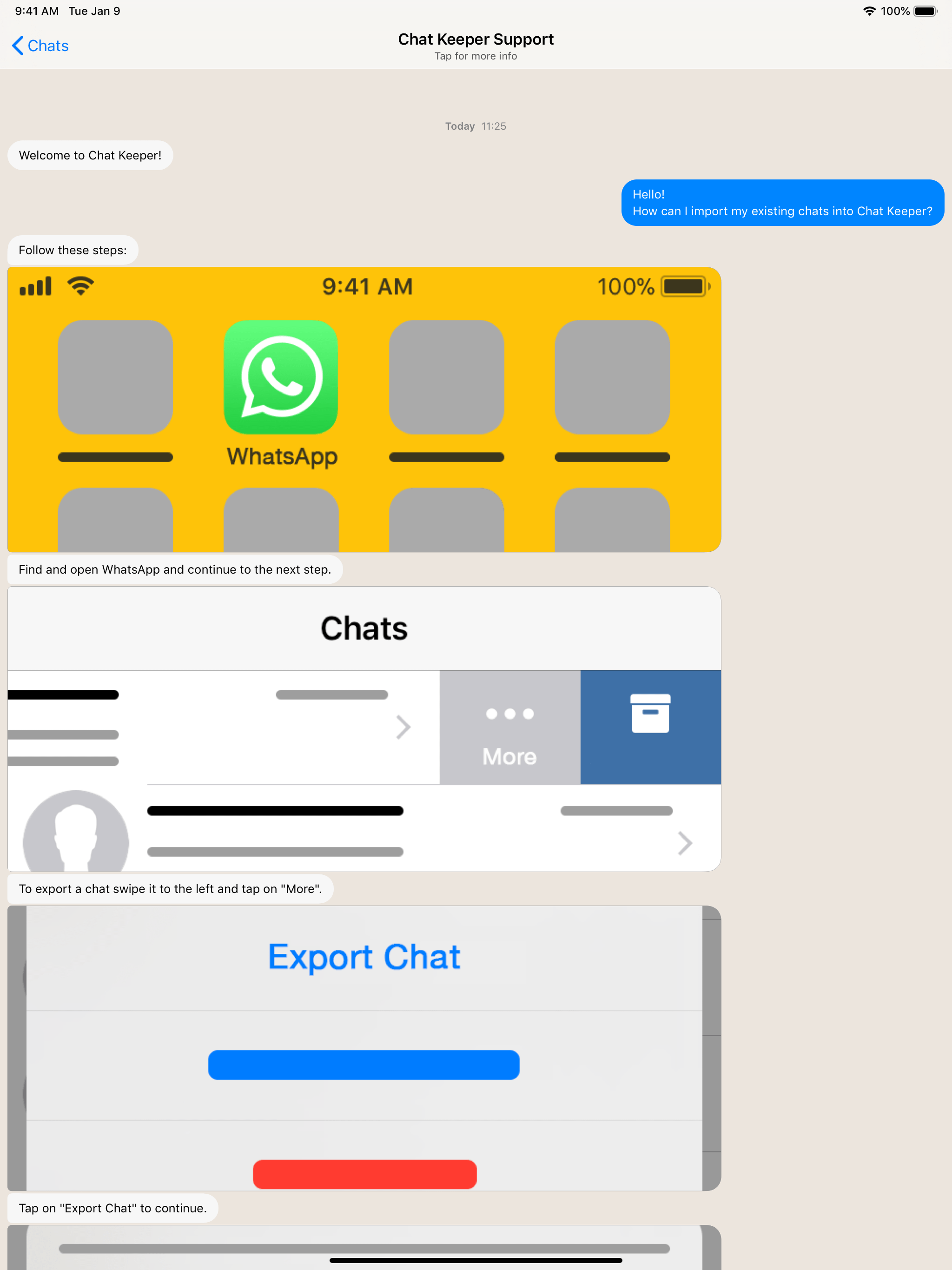 Chat Keeper