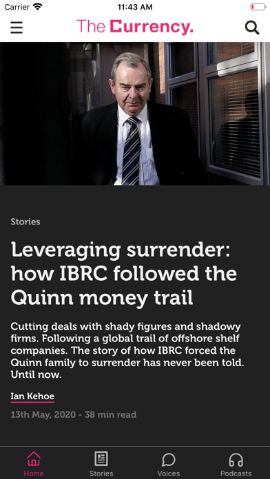 The Currency News Screenshot