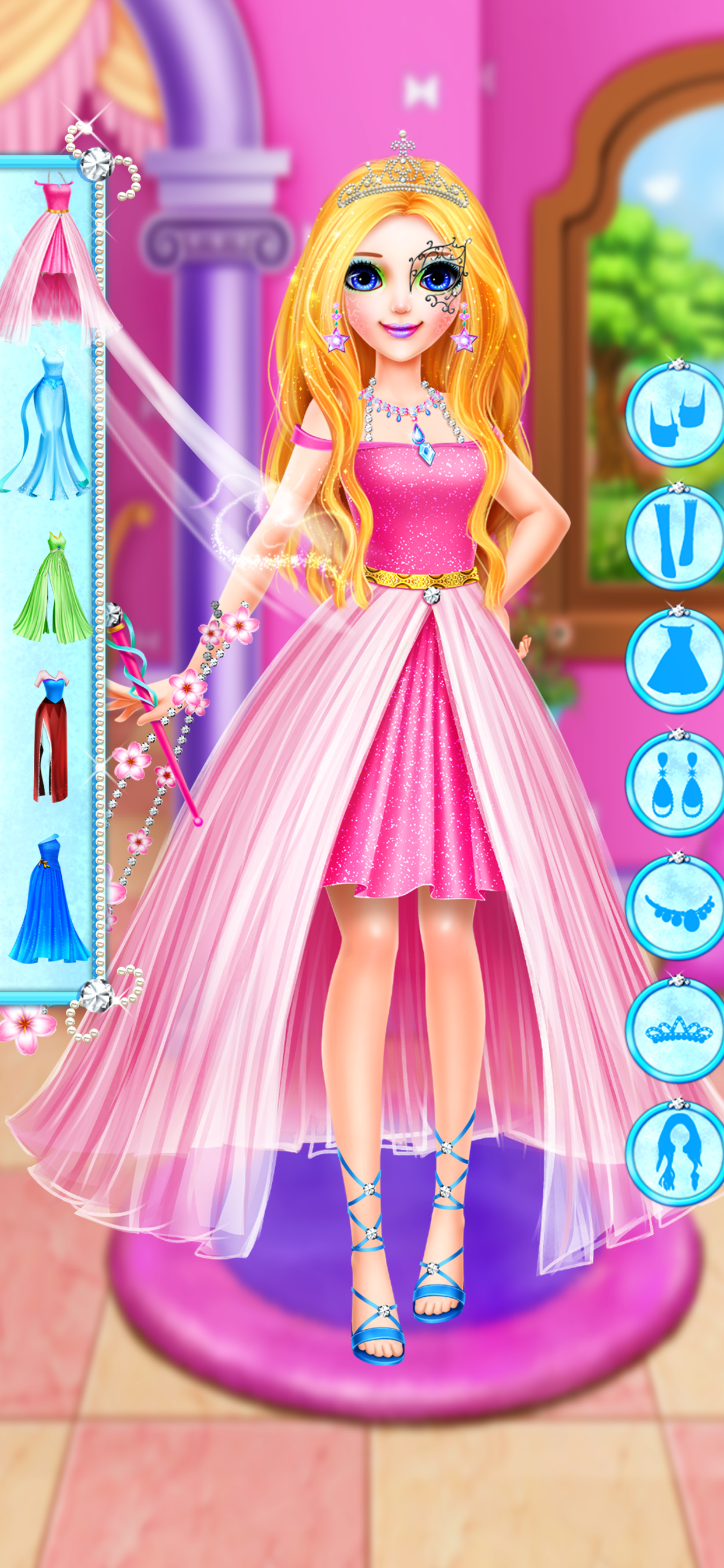 Long Hair Princess Makeup screenshot 5