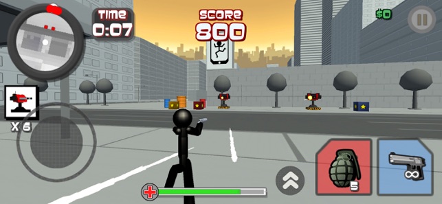 Stickman City Tiro 3D::Appstore for Android