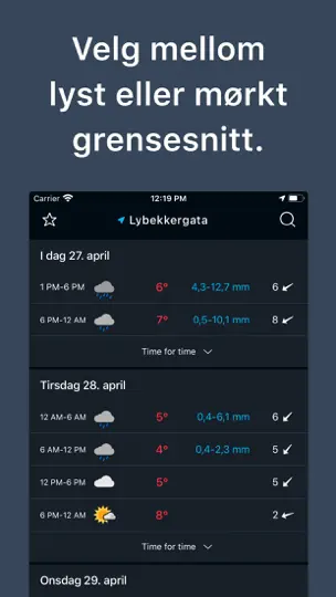 Yr iPhone-skjermbilde 7