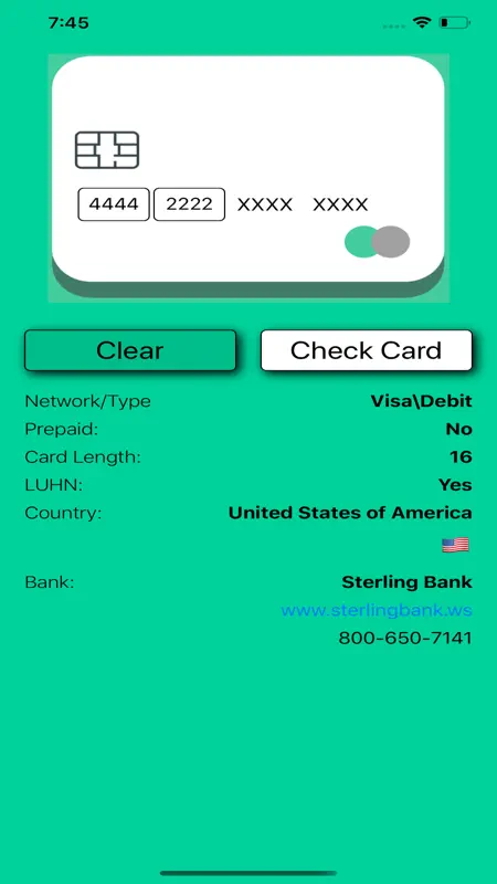 Card Checkr screenshot 1 of 1