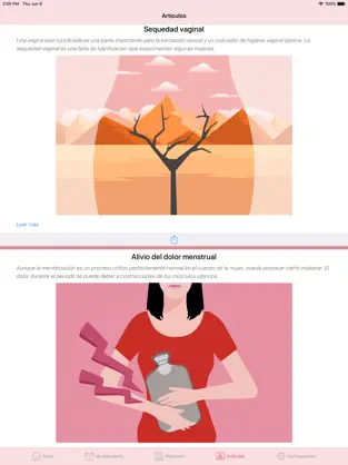 Screenshot 4 WomanLog Calendario Menstrual iphone