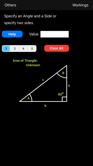 Screenshot #1 pour Angles Calculator