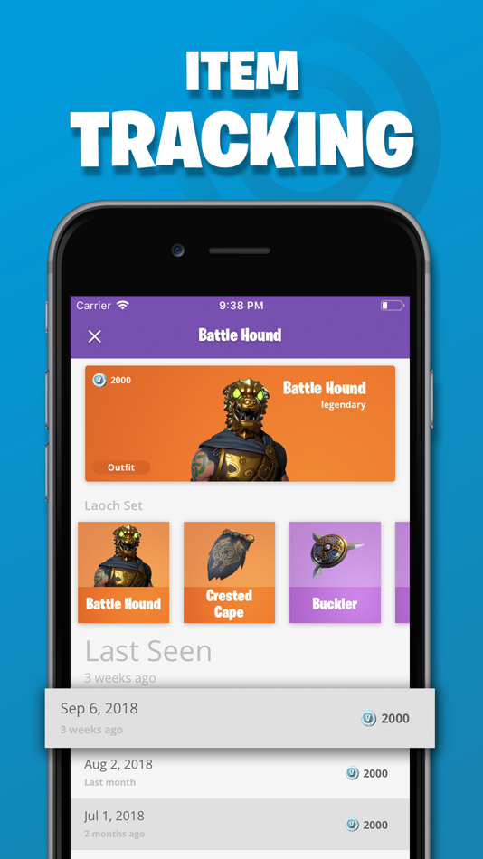 #5. TraX - Tracker for Fortnite (iOS) Podle: Daniel Murphy
