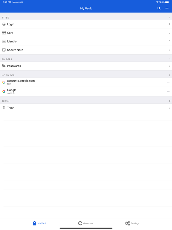 Screenshot #5 pour DFC Password Manager