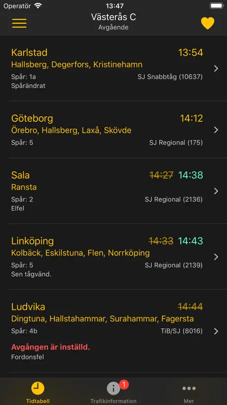 Tågstationen
