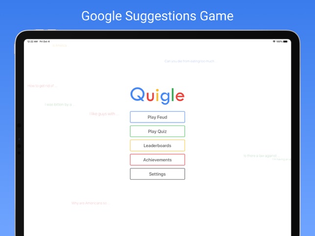 Feud Game for Google na App Store