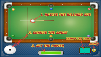 Screenshot #2 pour Pool Billiard Trainer LT