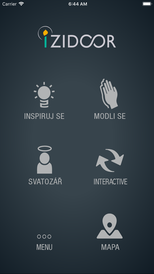 #1. iZIDOOR (iOS) Podle: Salesianske medialni centrum o.p.c.