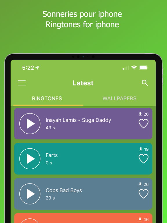 Screenshot #4 pour Sonnerie Musique Ringtones