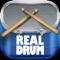 REAL DRUM lets you experience the true drumming experience in any style