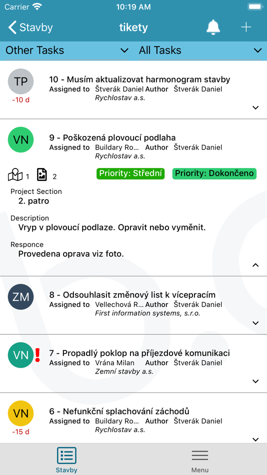 #1. Buildary.Tickets (iOS) 由: First information systems