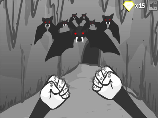 Stickman Hunting The Treasure iPad screenshot