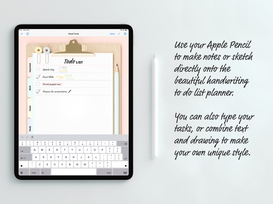 #2. Pencil To Do List (iOS) 由: KAPICREATES