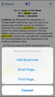 ca vehicle code 2024 iphone screenshot 4