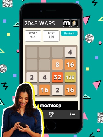 2048WARS ～ ネットで対戦 2048 ウォーズ ～のおすすめ画像3