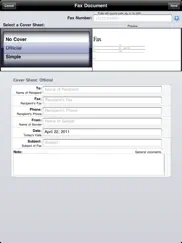faxing for ipad ipad capturas de pantalla 4