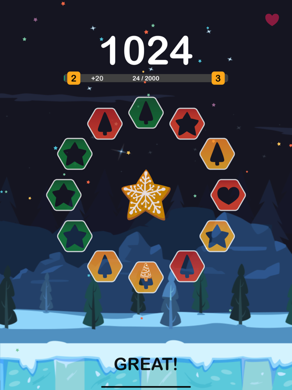 Christmas Candy Match-2 iPad screenshot