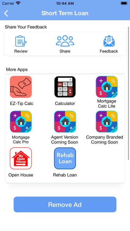 Short Term Loan Calc screenshot-3