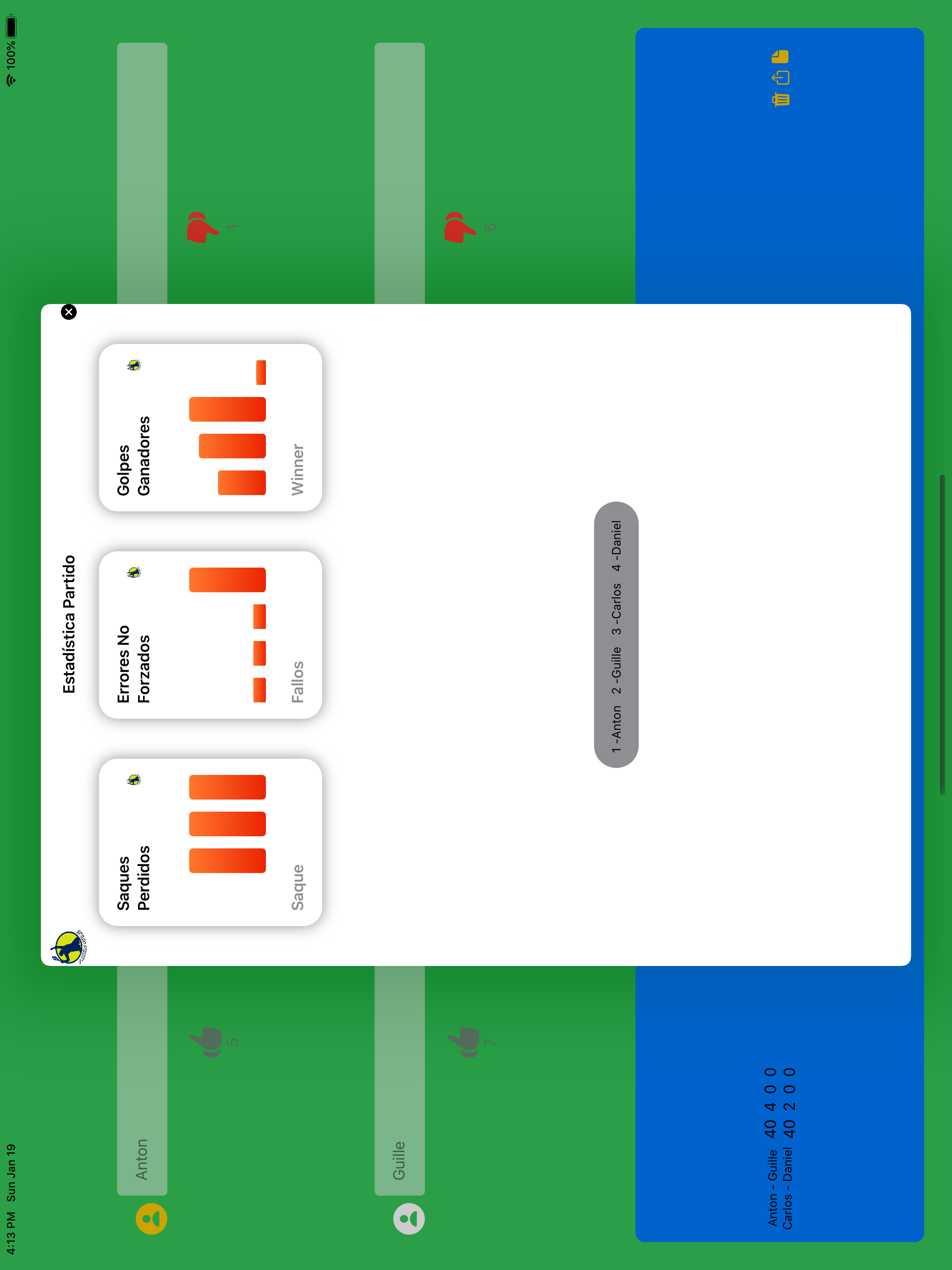 Padel Score