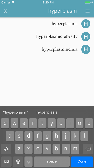 Liixuos Medical Dictionary iPhone screenshot 7 - Medical app