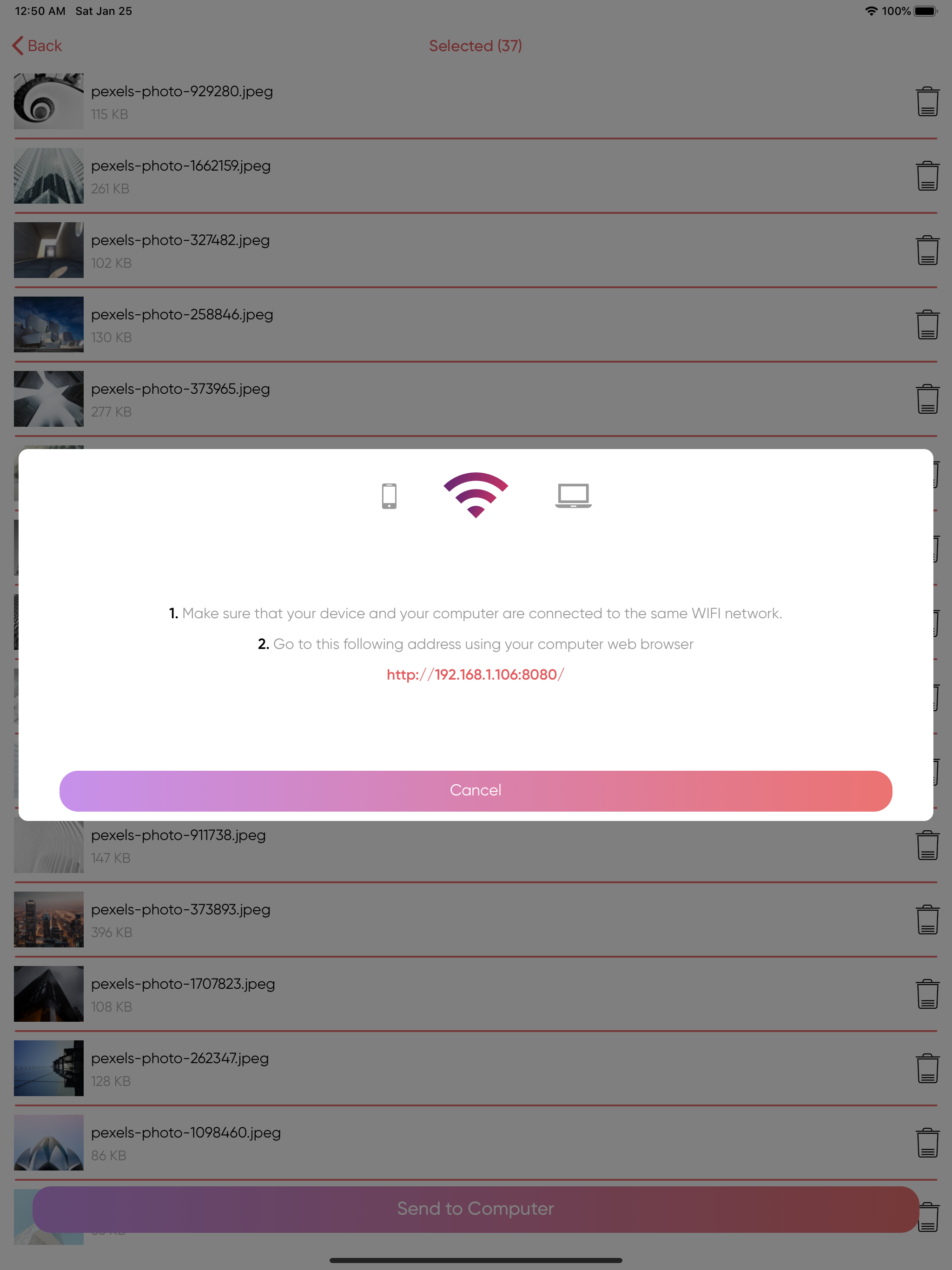 Easy Transfer - Wifi Transfer screenshot 7
