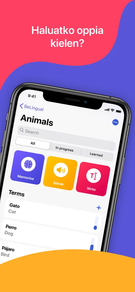 BeLingual - Opi kielet