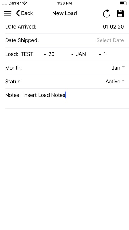 PGM of Texas Load Tracker