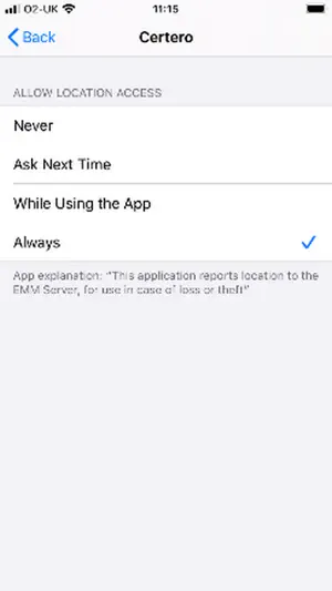 Certero for Mobile screenshot 3