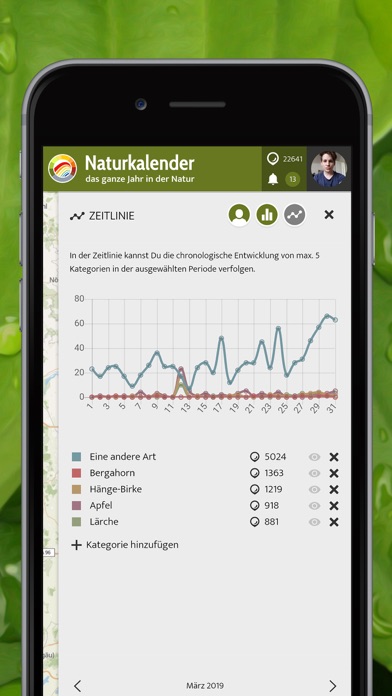 Nature's Calendar Screenshot