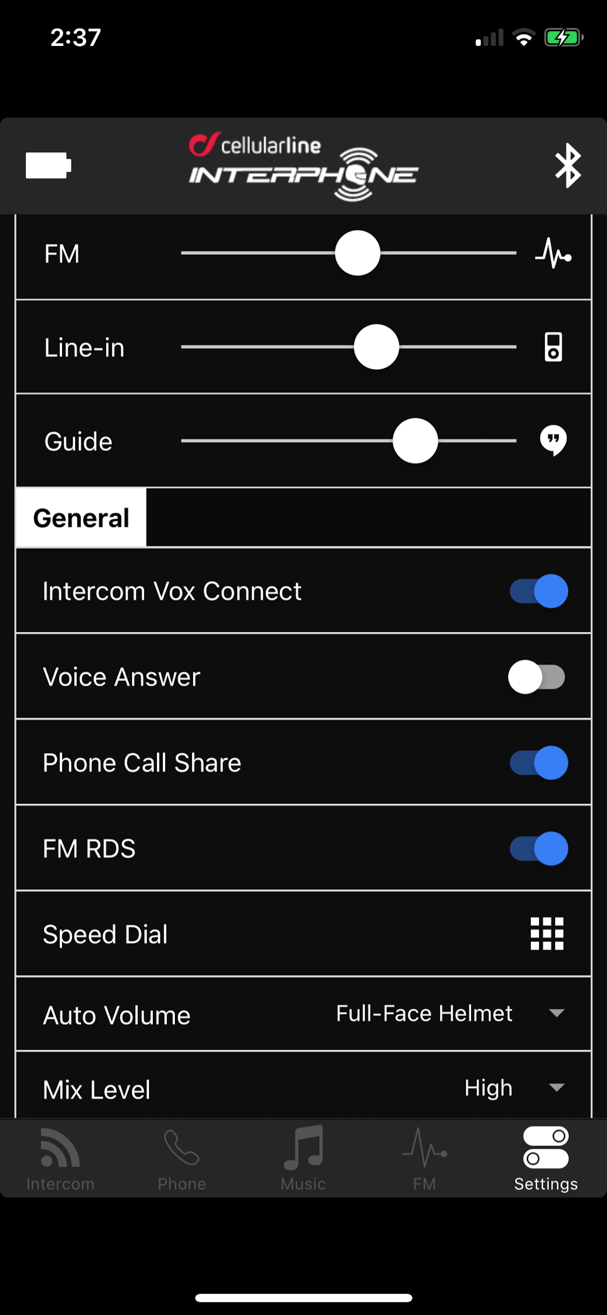 Interphone Control screenshot 5