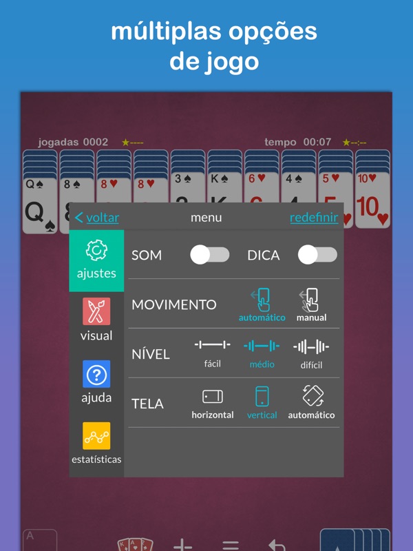 Paciência Spider - iSpider screenshot 6