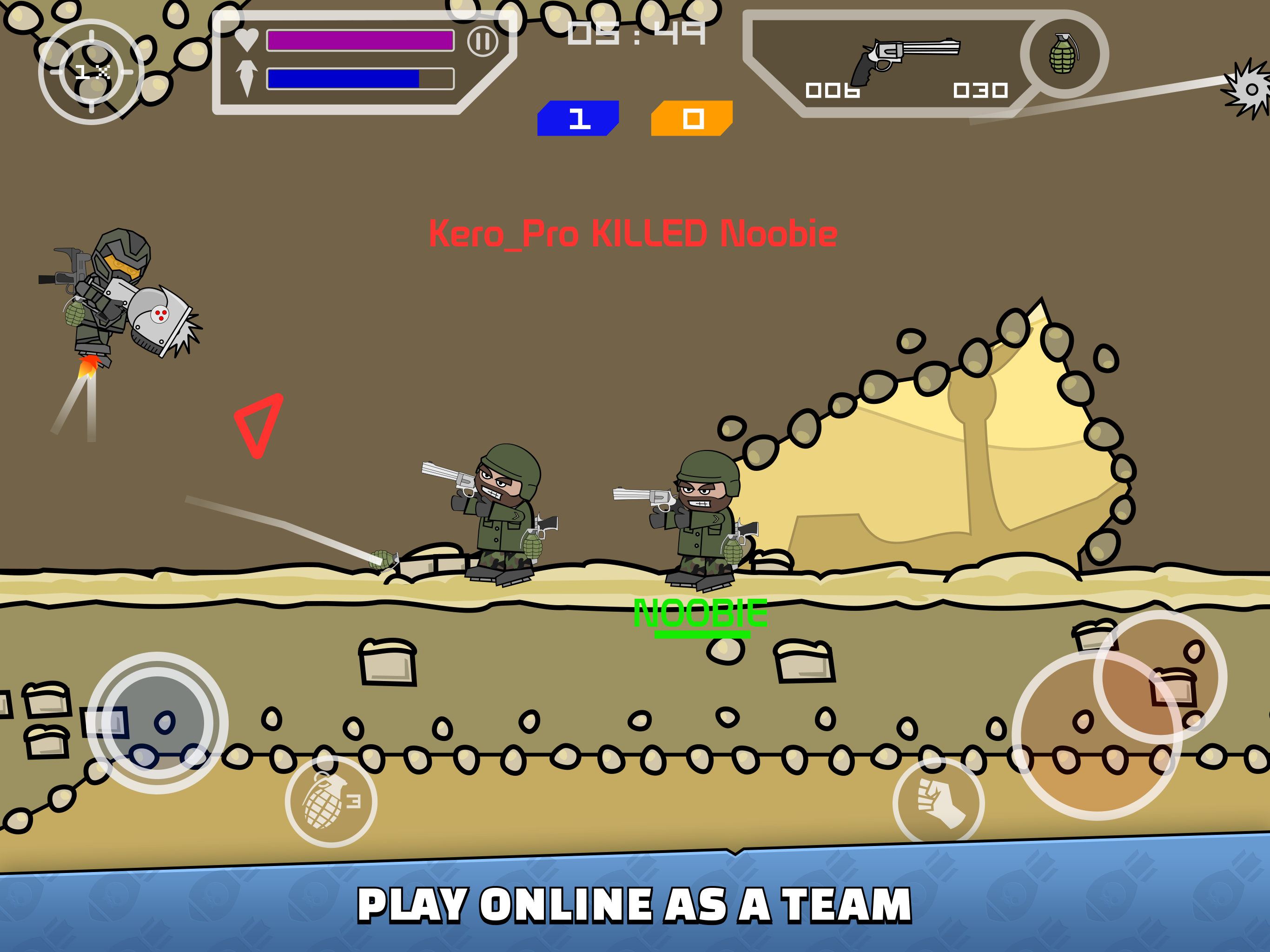 Mini Militia - Doodle Army 2