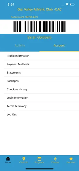 Game screenshot Ojai Valley Athletic Club -CAC hack
