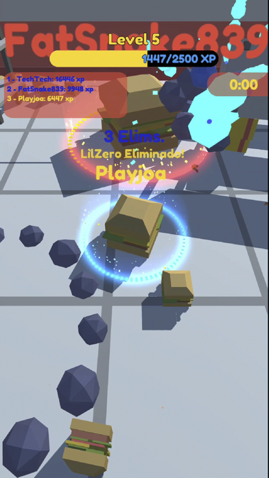 Screenshot #2 pour Food.io - Food Fight