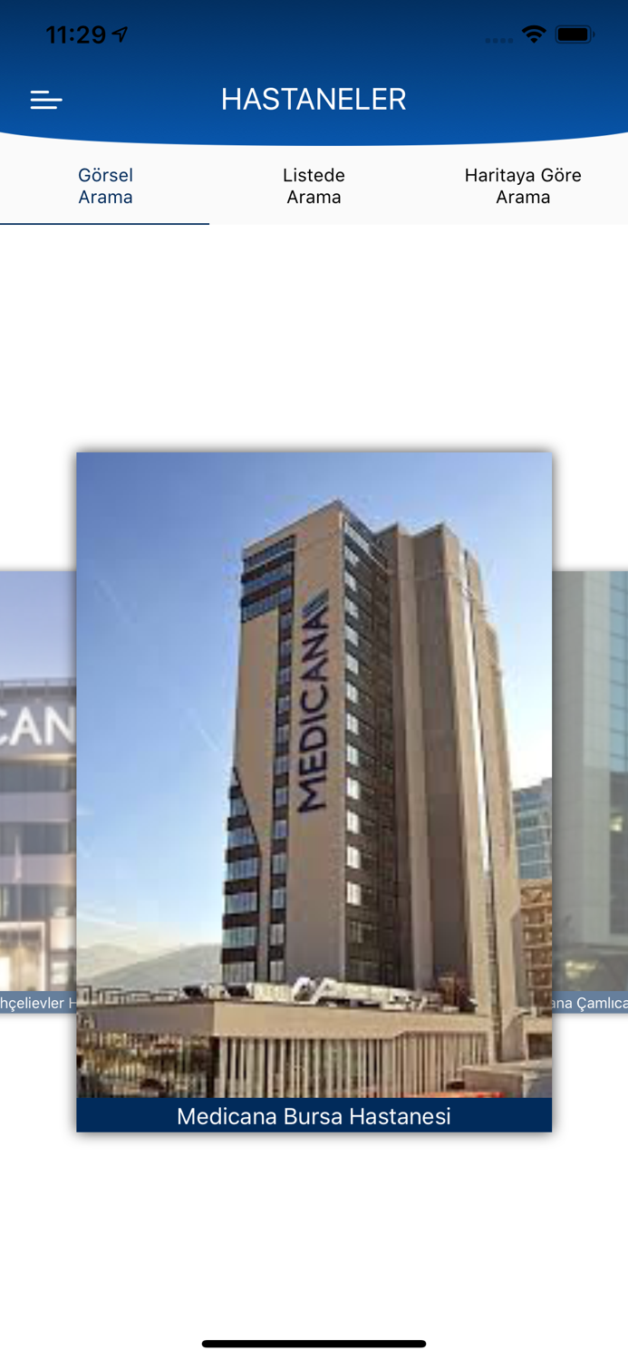 Medicana Mobil Uygulaması