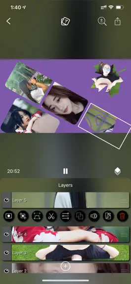 Game screenshot Video Layers apk