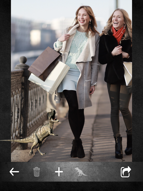 Dinosaur Picture Camera iPad screenshot 5 - Entertainment app