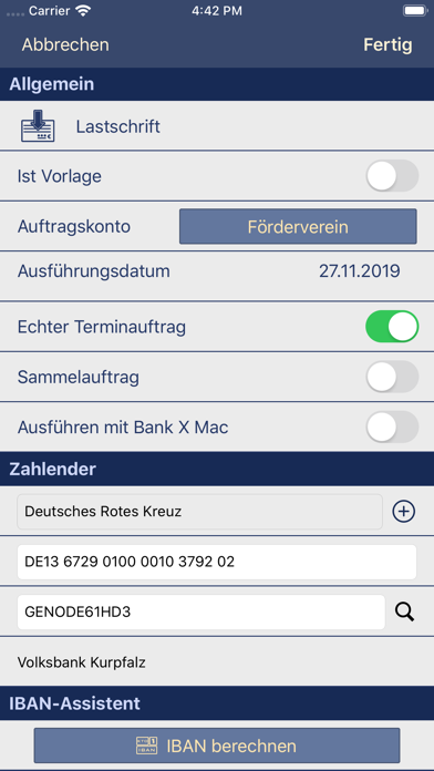 Bank X Mobile 4 Screenshot