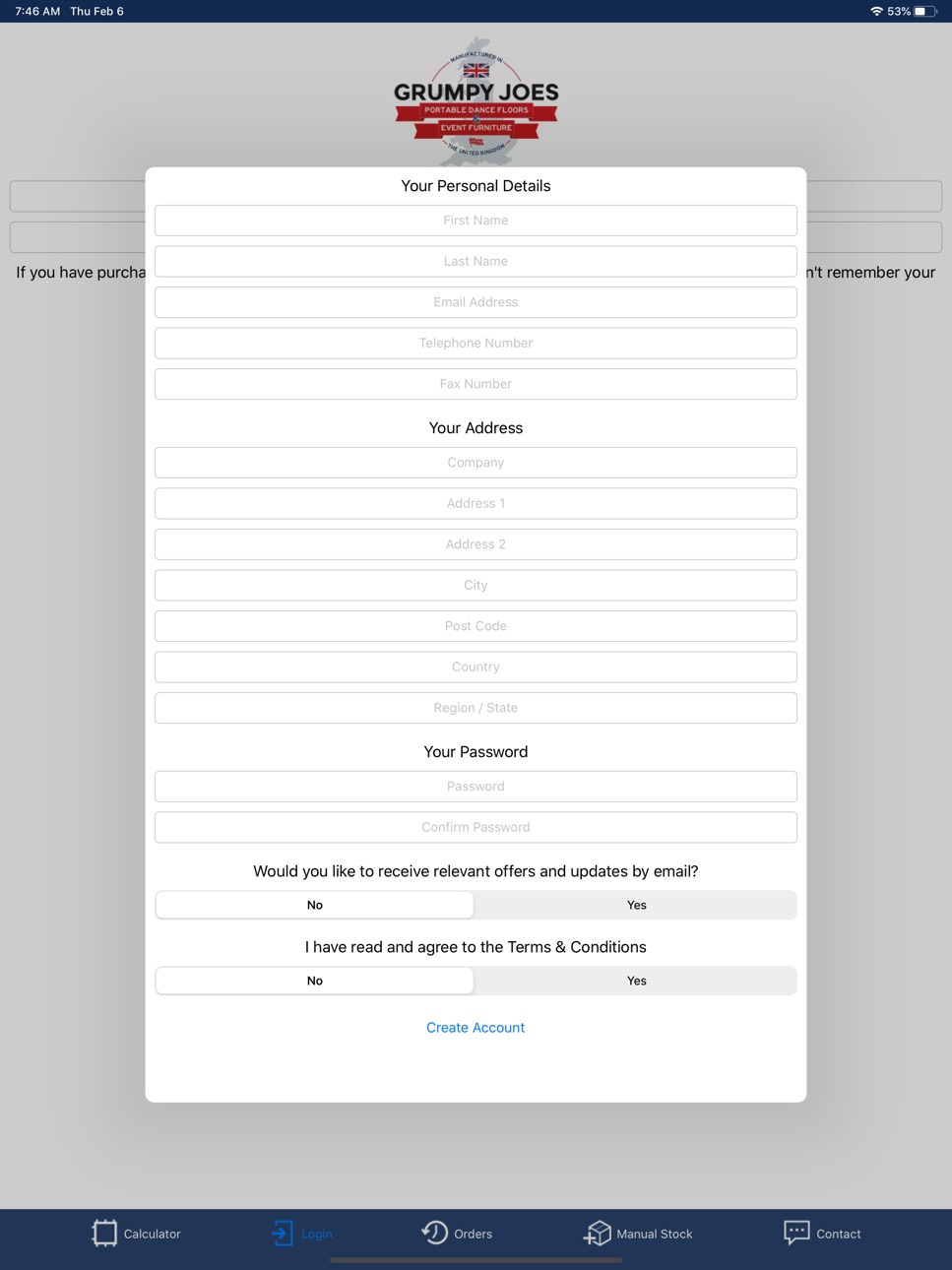 iPad screenshot