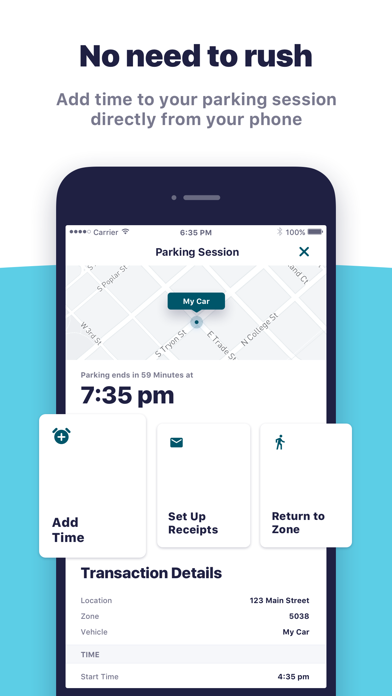 Asbury PARK – parking app screenshot 2
