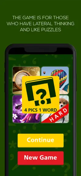 Game screenshot Four Pics One Word Hard mod apk