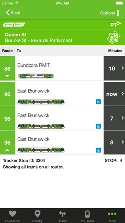 tramTRACKER screenshot 1